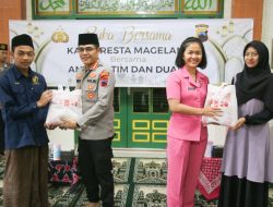 Wujud Kepedulian di Bulan Ramadan Polresta Magelang Gelar Buka Puasa Bersama Yatim dan Dhuafa