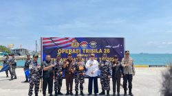 Satgas Ops Trisila-26 Tahap I TNI Angkatan Laut Disambut di Kaimana