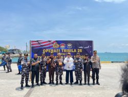 Satgas Ops Trisila-26 Tahap I TNI Angkatan Laut Disambut di Kaimana