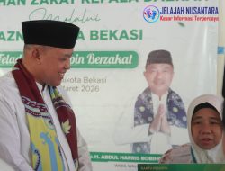 Teladan Pemimpin Berzakat, BAZNAS dan Pemkot Bekasi Salurkan Bantuan Ramadan