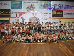 Laga Final Turnamen Basket 3X3 Kapolresta Cup I 2026