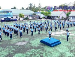 Danlanud Sjamsudin Noor Rajut Kebersamaan Melalui Olahraga Bersama, Silaturahmi Terjaga dan Soliditas Personel Semakin Menyala