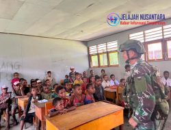 Melalui Program Papua Pintar TNI Tanamkan Wawasan Kebangsaan