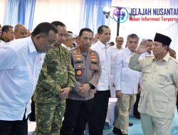Jenderal TNI Agus Subiyanto Dampingi Presiden RI Pada Kegiatan Penyerahan Hasil Kerja Satgas PKH