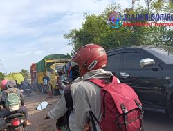 Warga Keluhkan Jalan Rusak dan Kemacetan Panjang di Desa Sungai Dua Kabupaten Banyuasin 