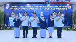 Sertijab Danlanud Kolonel Pnb Vincentius Endy Hadi Putra Resmi Jabat Danlanud Sultan Hasanuddin