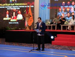 Ketum PBTI Letjen TNI Richard Tampubolon Lantik Pengurus Provinsi Taekwondo Indonesia Maluku Utara 2026-2030