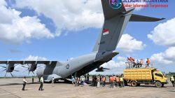 Lanud Sjamsudin Noor Dukung Misi Airbus A-4002M TNI AU Percepat Pemulihan Kelistrikan Sumatera, Wujud sinergi antara TNI Angkatan Udara dan PLN