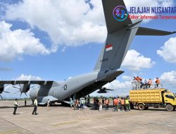 Lanud Sjamsudin Noor Dukung Misi Airbus A-4002M TNI AU Percepat Pemulihan Kelistrikan Sumatera, Wujud sinergi antara TNI Angkatan Udara dan PLN