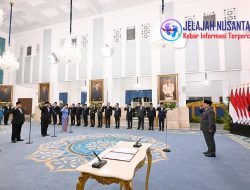 Jenderal TNI Agus Subiyanto Hadiri Pelantikan Kepala BGN serta Penasihat Khusus Presiden