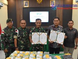 Penyelundupan 21,4 Kg Sabu Digagalkan Satgas Pamtas Yonarhanud 1/PBC/1 Kostrad dan Amankan WNA di Entikong