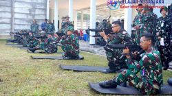 Lanud Sjamsudin Noor Gelar Latihan Menembak Berkala Guna Perkuat Ketangguhan dan Kesiapsiagaan Prajurit, Asah Ketangkasan dan Fokus Tempur