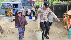 Polresta Magelang Salurkan 6.000 Liter Air Bersih Saat Ultah Bhayangkara ke-80 Untuk Ringankan Beban Masyarakat Dan Perkuat Kedekatan Polri Dengan Warga Menoreh Salaman