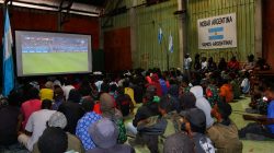 Nobar Piala Dunia 2026 Digelar Kodim 1714/Puncak Jaya, Pererat Keakraban Bersama Masyarakat