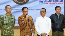 Wakil Ketua I Satgas PRR Letjen TNI Richard Tampubolon dampingi Ketua Satgas : Satgas PRR Minta K/L dan Pemda Tancap Gas Pemulihan Permanen