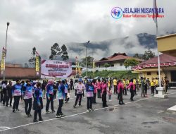 Jumat Senam Sehat Gabungan TNI, Polri dan Pemda Kabupaten Puncak Jaya  