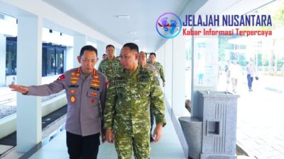 Jenderal TNI Agus Subiyanto Terima Kunjungan Silaturahmi Kapolri, Pererat Solidaritas TNI-Polri