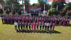 22 Personel Diwisuda Purnabakti, 86 Personel Polresta Magelang Naik Pangkat dalam Upacara Penuh Makna