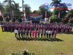 22 Personel Diwisuda Purnabakti, 86 Personel Polresta Magelang Naik Pangkat dalam Upacara Penuh Makna