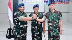 Sertijab Kadispers, Tegaskan Pembinaan Personel sebagai Pilar Kekuatan Satuan Dipimpin Komandan Lanud Sjamsudin Noor