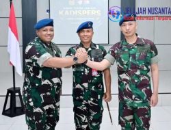 Sertijab Kadispers, Tegaskan Pembinaan Personel sebagai Pilar Kekuatan Satuan Dipimpin Komandan Lanud Sjamsudin Noor