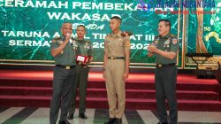 Wakil Kepala Staf Angkatan Darat (Wakasad) Berikan Pembekalan kepada Taruna Akademi Militer Tingkat III/Sermatar TP 2025/2026 Jelang Prasetya Perwira TNI