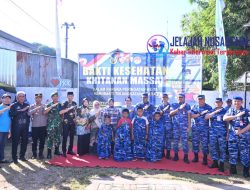 Lanud Sultan Hasanuddi Hadir Beri Kontribusi Positif, Gelar Khitanan Massal Peringati Hari Bakti ke-79 TNI AU di Takalar