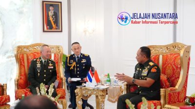 Panglima TNI Jenderal TNI Agus Subiyanto Perkuat Kerja Sama Strategis dengan Panglima Angkatan Bersenjata Kerajaan Thailand