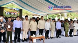 Jenderal TNI Agus Subiyanto Hadiri Peresmian Lima Bendungan oleh Presiden RI