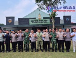 Kapolresta Magelang dan Dandim 0705/Magelang Perkuat Soliditas TNI–Polri Demi Kamtibmas Kondusif