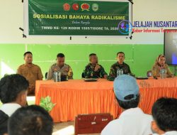 Satgas TMMD Ke-129 Kodim 1505/Tidore Gelar Sosialisasi di SMA Negeri 6 Haltim, Bentengi Generasi Muda dari Paham Radikal