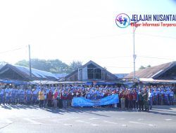 Karya Bakti di Pasar Mandai Sambut Hari Bakti ke-79 TNI Angkatan Udara Digelar Lanud Sultan Hasanuddin Bersama Satuan TNI AU Makassar