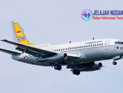 Boeing 737 Skadron Udara 5 Dikerahkan Lanud Sultan Hasanuddin Bantu Pencarian KLM Nurul Salsa di Perairan Selayar