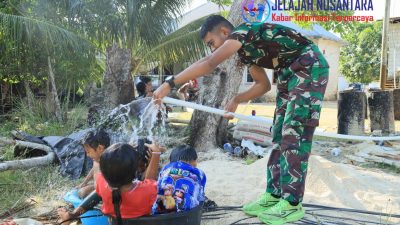 Ada Senyum Kembali, TMMD Hadirkan Air Bersih, Warga Tak Lagi Hidup dalam Krisis Air