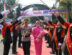 Sertijab Kapolresta Magelang Diwarnai Tradisi Penyambutan dan Pelepasan