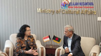 Dubes RI Dhaka Bahas Penguatan Kerja Sama Budaya dengan Menteri Kebudayaan Bangladesh 