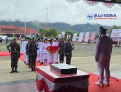 Pegunungan Bintang Gelar Upacara HUT ke-81 RI, 600 Peserta Ikuti Pengibaran di Oksibil