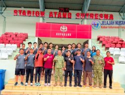 Ketum PBTI Letjen TNI Richard Tampubolon Tinjau Atlet Pelatnas Taekwondo Indonesia di Markas Kopassus