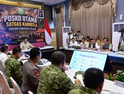 Jenderal TNI Agus Subiyanto Dampingi Presiden Prabowo Tinjau Penanganan Karhutla di Riau dan Sumatera Selatan