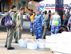 Dukung Penuh Penanganan Karhutla, TNI AU Terbangkan A-400M Bawa Bantuan Presiden RI Yang Dikirim oleh Kemhan-Kementan