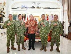 Anjangsana Orjen TNI ke Laksamana TNI (Purn) Yudo Margono: Pesan Inovasi dan Tanggung Jawab Komandan di Tengah Keterbatasan