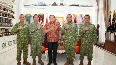 Anjangsana Orjen TNI ke Laksamana TNI (Purn) Yudo Margono: Pesan Inovasi dan Tanggung Jawab Komandan di Tengah Keterbatasan