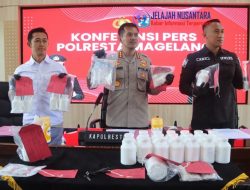 Satresnarkoba Polresta Magelang Ungkap Kasus Peredaran Narkotika