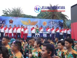 10 Ribu Peserta Satukan Langkah di HUT TNI