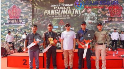 Lomba Tembak Piala Panglima TNI 2026 Resmi Ditutup Panglima TNI