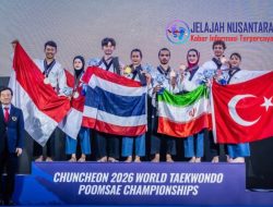Taekwondo Indonesia Meraih 1 Medali Perak Kejuaraan Tertinggi Untuk Kategori Poomsae