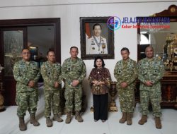 Pasahli Panglima TNI Anjangsana kepada Mantan Panglima TNI Jelang HUT Ke-81 TNI