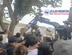 Bangunan Klaster Mewah di Kawasan Lapas Cibinong Dibongkar