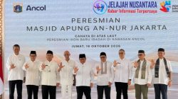 Gubernur DKI Resmikan Masjid Apung An-Nur, Ikon Wisata Religi Baru di Ancol
