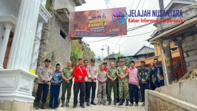Cegah Kebakaran Hutan, Polsek Sawangan Bersama TNGM dan TNI, Ajak Warga Jaga Kelestarian Alam Merbabu